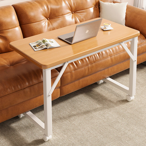 可移动床边桌电脑桌卧室家用学生简易书桌宿舍床上学习桌子办公桌