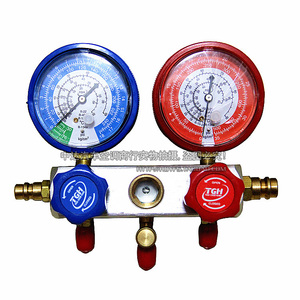 。台湾工具家加氟冷媒表雪种表压力表充氟加液表汽车空调维修工具