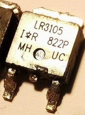 LR3105 IRLR3105 TO252 柴油车尿素泵易损三极管芯片IC全新