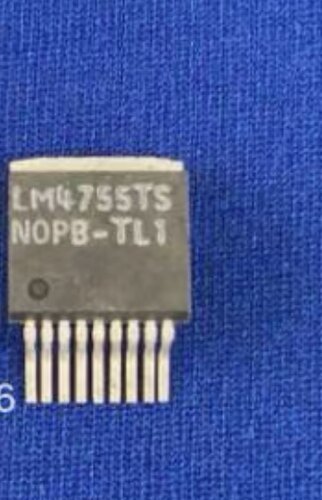 LM4755TS  汽车电脑板贴片三极管