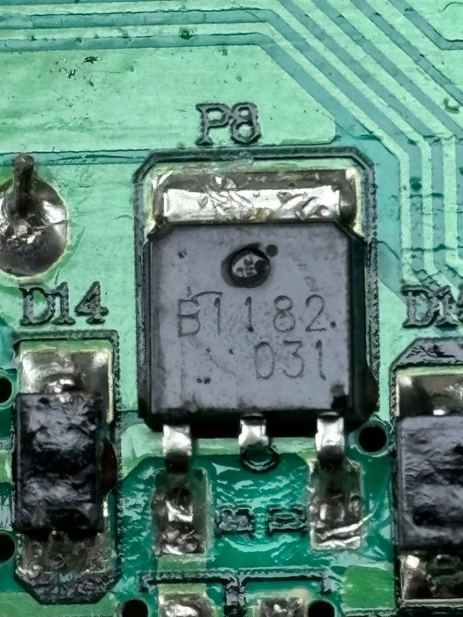 B1182  汽车电脑板贴片三极管TO252