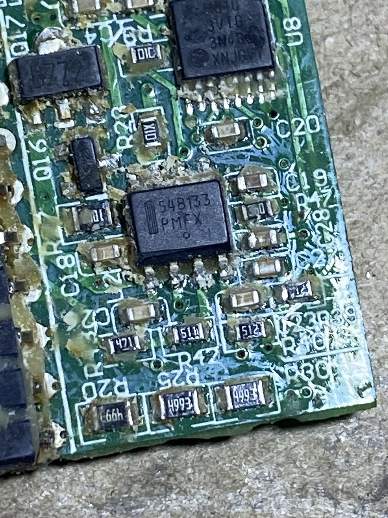 丝印54B133SOP8电源控制芯片