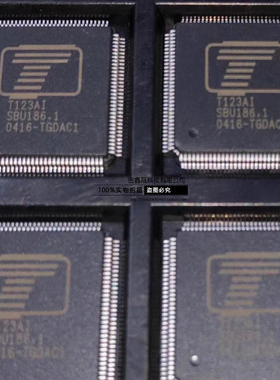 全新T123AI QFP-128 14X14汽车导航液晶屏驱动 欢迎咨询