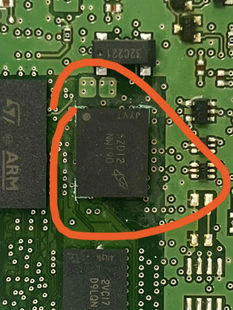 NW190 MT29F4G08ABBDAH4 汽车电脑板闪存存储器 BGA