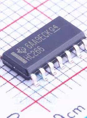 SN74HC266DR 丝印 HC266 贴片SOP14 逻辑门芯片IC 原装正品