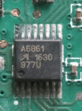 A6861 名爵方向机电机驱动器控制IC芯片模块 A6861KLPTR-T 全新