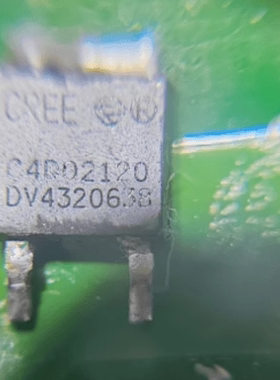C4D08120 比亚迪秦新能源充电机碳化硅二极管TO252贴片管