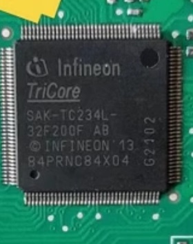 拆车件带板子 SAK-TC234L-32F200F AB 车规级单片机