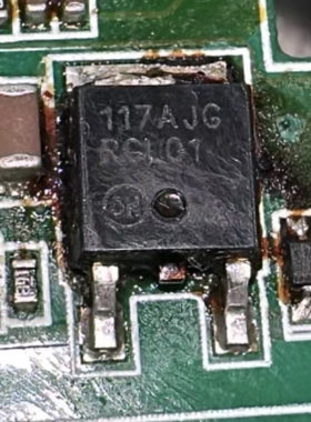 117AJG 新能源汽车电脑板贴片稳压三极管