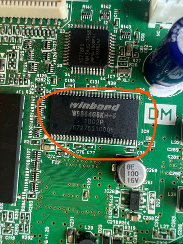 W9864G6KH-6  TSOPII-54 64M-bits SDRAM 内存芯片