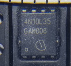 大电流低内阻 4N10L35 100V 20A 进口原字