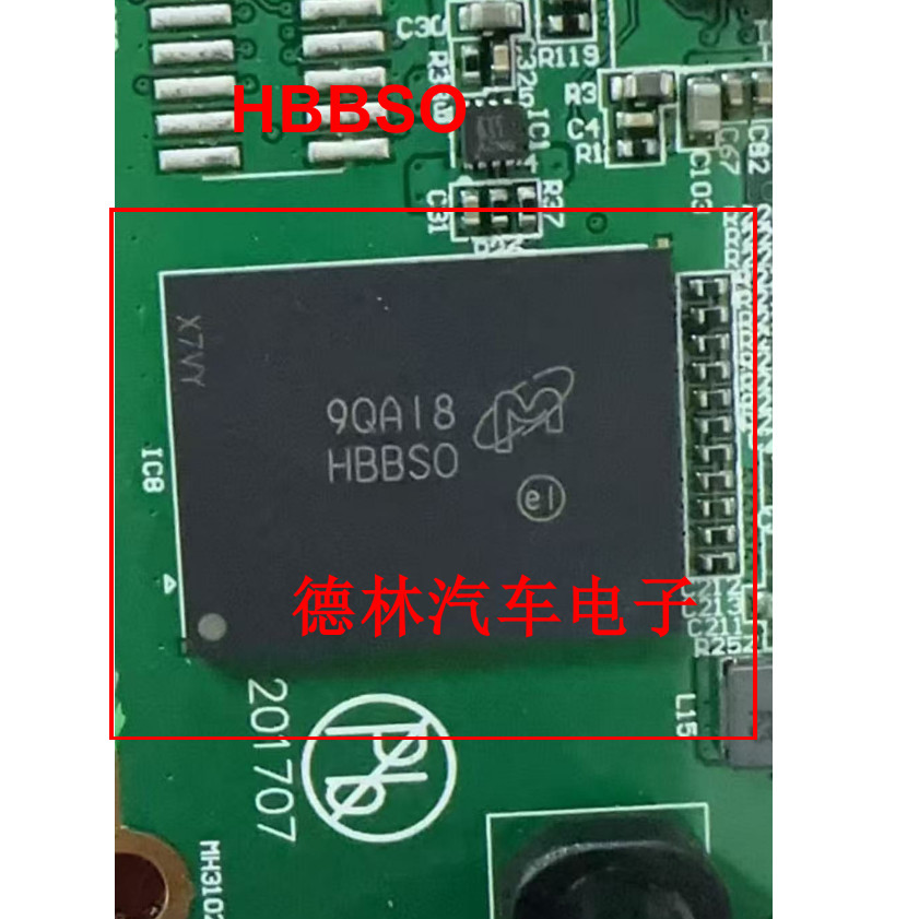 进口MTFC4GMWDQ-3M AIT BGA 丝印HBBSO 存储内存闪存 IC集成电路图片