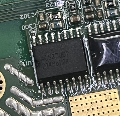 ACS37002汽车电脑板芯片