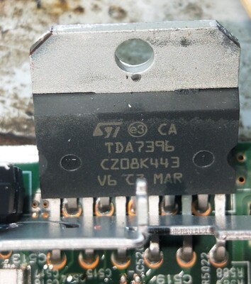 TDA7396 ZIP11 45W音频功率放大器 原装正品