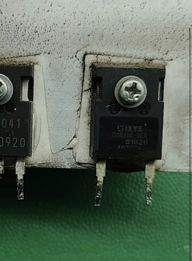DSEI30-06A 快恢复二极管 DSE130-06A TO-247 全新现货 可直拍