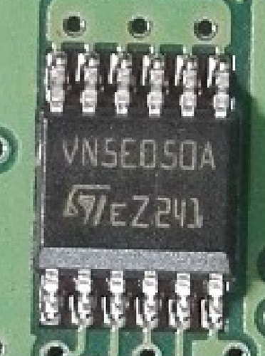 VN5E050A 斯柯达明锐车身BCM电脑板易损车灯驱动芯片 全新原装