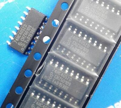 全新 74HC4052D 贴片SOP-16 双4通道模拟多路复用器 解复用器