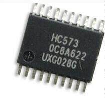 74HC573PW   丝印HC573  超薄TSSOP20 进口现货 锁存器 三态输出