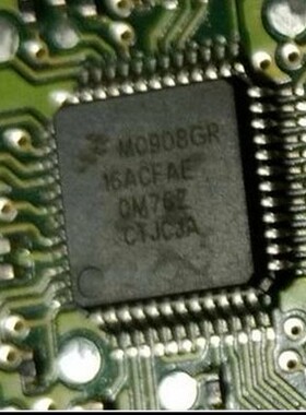 MC908GR16ACFAE 途锐奥迪A8方向柱方向锁CPU芯片QFP