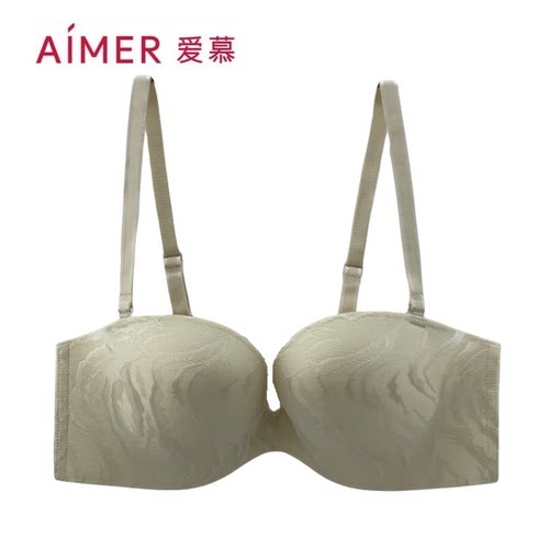aimer爱慕内衣厚杯有钢圈文胸
