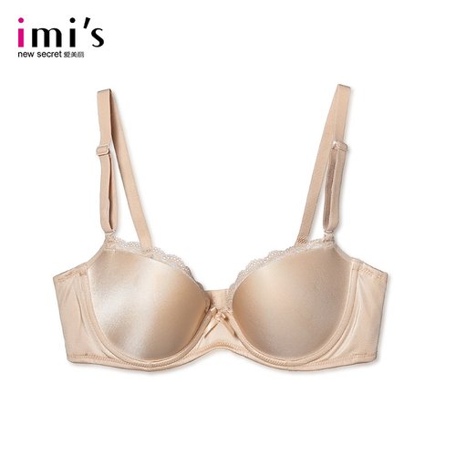 IMIS爱美丽内衣光面聚拢侧收文胸
