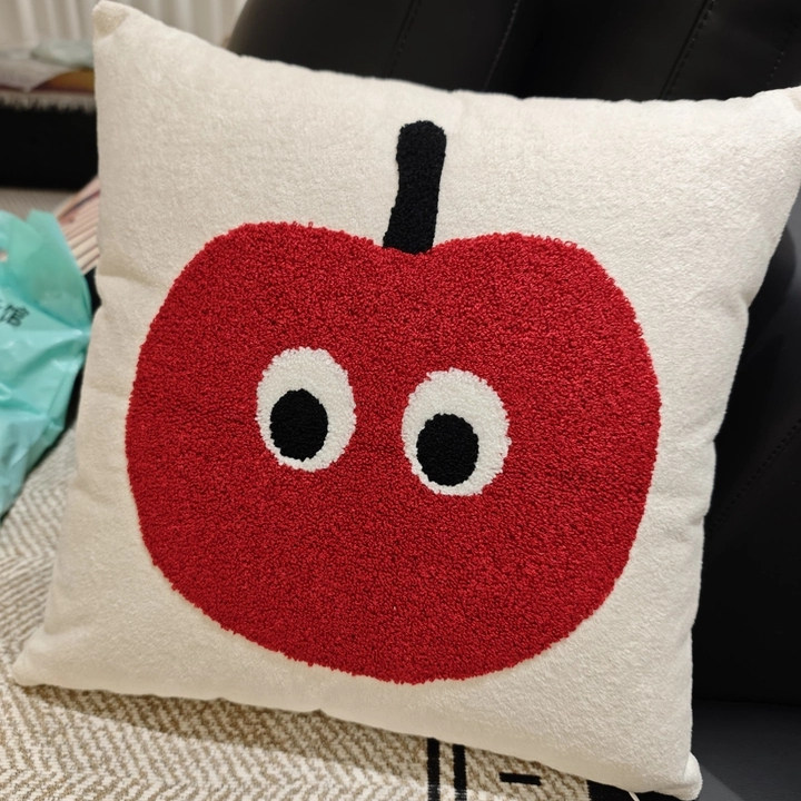 北欧多巴胺可爱绣花卧室抱枕靠垫床头靠枕腰靠背抱枕套不含芯,居家布艺,抱枕被,淘宝优惠券,粉丝福利购,淘宝优惠卷