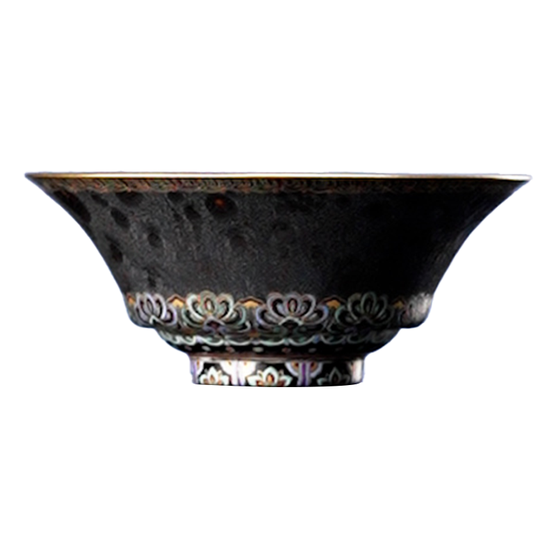 景德鎮(zhèn) 藤町窯 曜之現(xiàn) 龍麟祥瑞系列 之 塵寰鳳鳴 金剛盞 T5