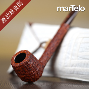 巴西 Martelo 加拿大型 坎伯兰咬嘴 手工制 石楠木 烟斗