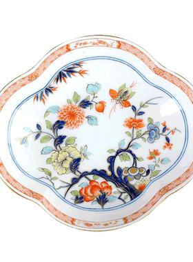 德国 MEISSEN 梅森瓷器 1986年新篇章式样 伊万里风花卉瓷盘 赏盘