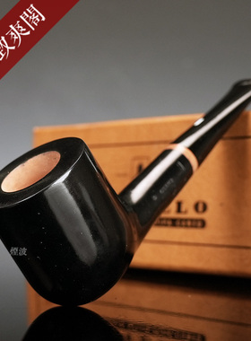 意大利 卡斯特罗 Castello Pearl Nera 黑珍珠级别 K 石楠木 烟斗