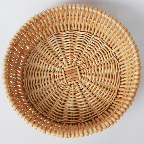 馍筐馒头筐藤编篮子水果筐柳之然