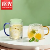 富光 Стеклянный прозрачный вместительный и большой комплект для домашнего использования, бокал, чай, чайная чашка