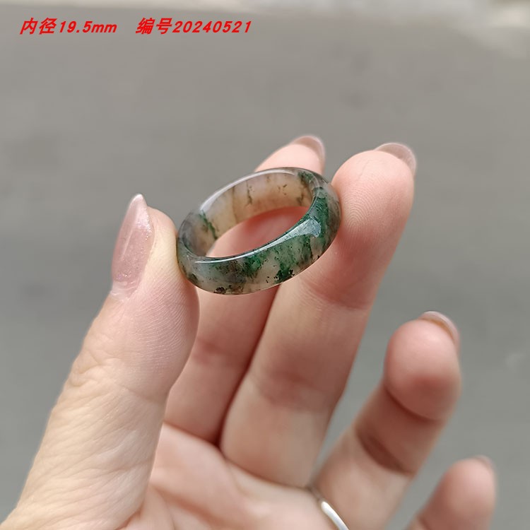 天然独山玉石南阳翡翠原矿简单多色男女戒指环一款多用实物吊坠