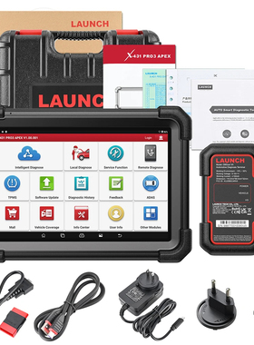 LAUNCH X431 PRO3 APEX Diagnostic Support Topology Map CAN FD