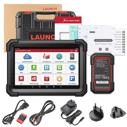 LAUNCH X431 PRO3 APEX Diagnostic Support Topology Map CAN FD