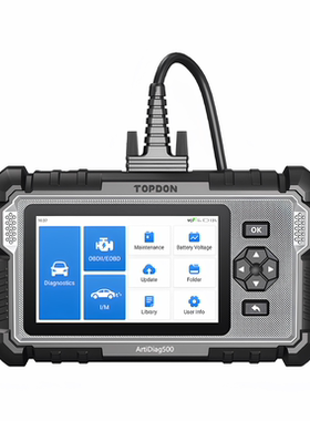 TOPDON ArtiDiag500 Diagnostic Tool 4 Systems and 6 Reset