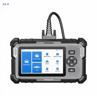 TOPDON ArtiDiag500 Diagnostic Tool 4 Systems and 6 Reset