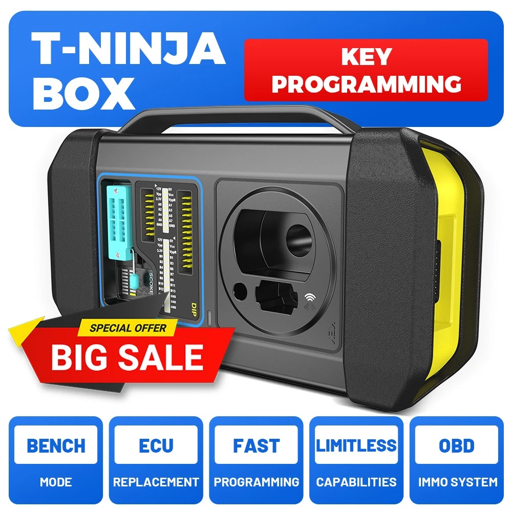 TOPDON T-Ninja Box IMMO & Key Programmer for BMW Benz Audi