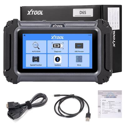 XTOOL D6S Diagnostic Tool with 30 Maintenance Services