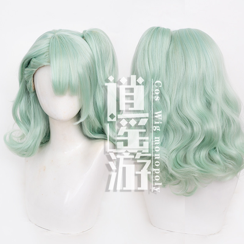 逍遥游 千夏蕾咪cos假发绝区零仿真人头皮顶虎口夹单马尾cosplay
