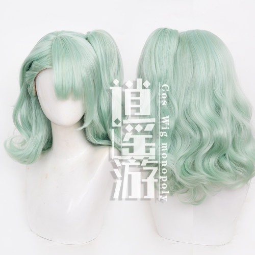 逍遥游 千夏蕾咪cos假发绝区零仿真人头皮顶虎口夹单马尾cosplay