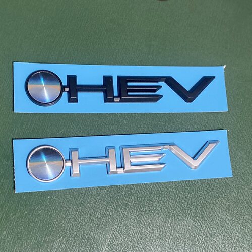亚洲龙油电混合动力HEV车标字母