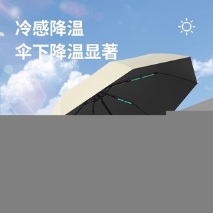 雨伞女晴雨两用手动折叠商务男女加固大号双人黑胶防晒遮阳太阳伞