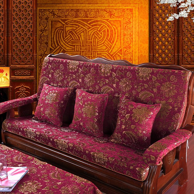 中式沙发椅垫坐垫连体四季通用实木椅子垫海绵垫子三人红木沙发垫,居家布艺,椅垫,淘宝优惠券,粉丝福利购,淘宝优惠卷