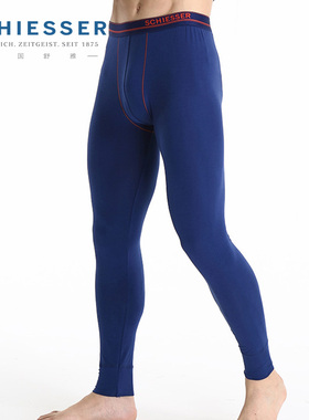 德国舒雅保暖裤男士S2舒美棉抑菌弹力棉质秋裤保暖裤20734Y