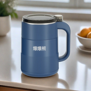爆爆熊磨粉机干湿两用超细五谷杂粮研磨杯药材家用粉碎机小型打粉