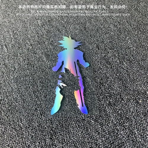 贴纸玻璃镂空后车窗