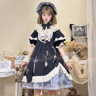 现货 DOLL感娃娃裙 麋鹿森林 晚宴 原创Lolita 魔女