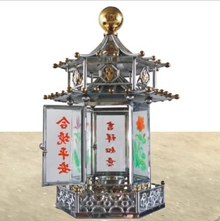 不锈钢桌防风面油灯供佛长明灯酥油灯添油灯寺庙祠堂迎老爷伯公灯
