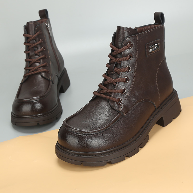 大码女鞋41-43冬季新款马丁靴